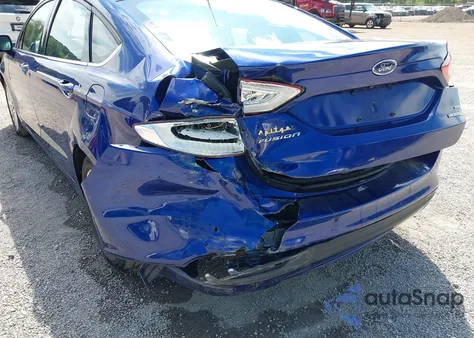 2016 Ford Fusion Hybrid Se from USA, damaged, VIN 3FA6P0LU0GR332962